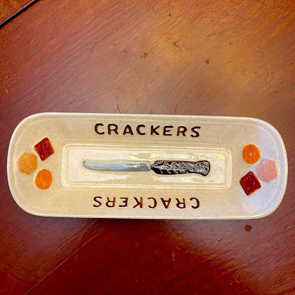 Ceramic Cracker Dish - Picture 1 of 4